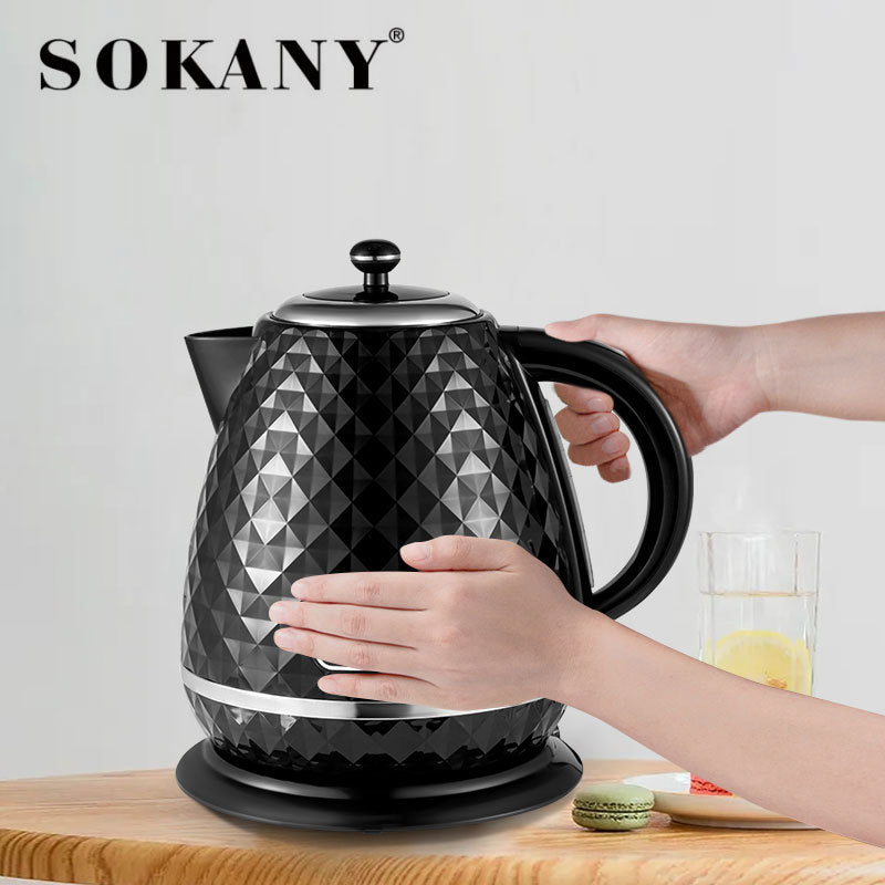SOKANY1032 1.7L Rapid Boil Kettle, Auto Shut-Off