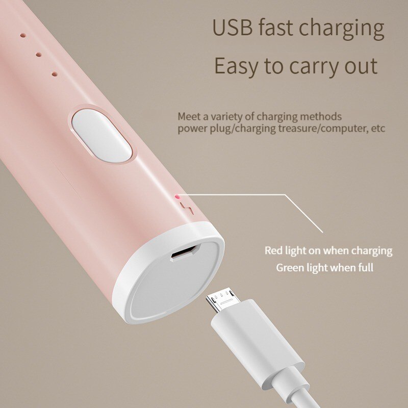 Handheld USB Milk Frother - 3 Speed Electric Foam Maker
