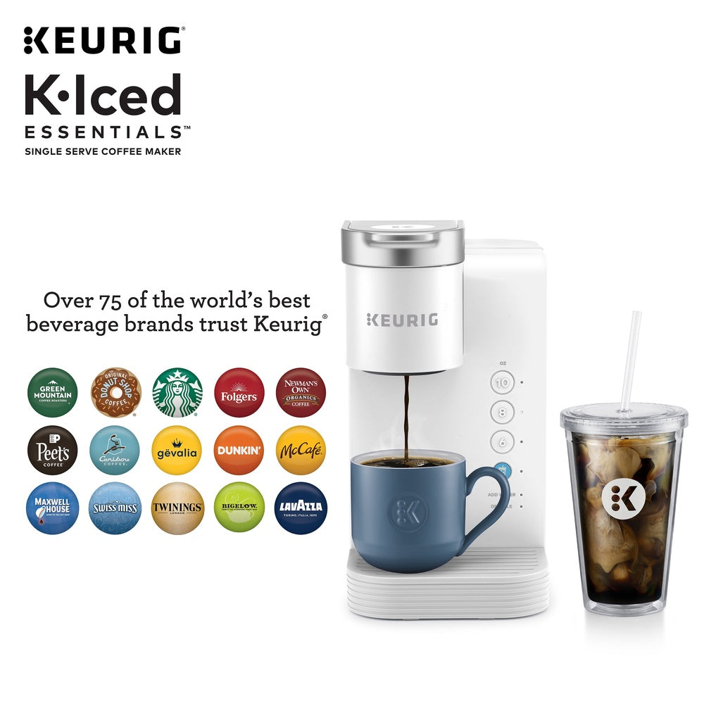 Hot & Cold Coffee Machine: 36oz Iced Coffee Brewer