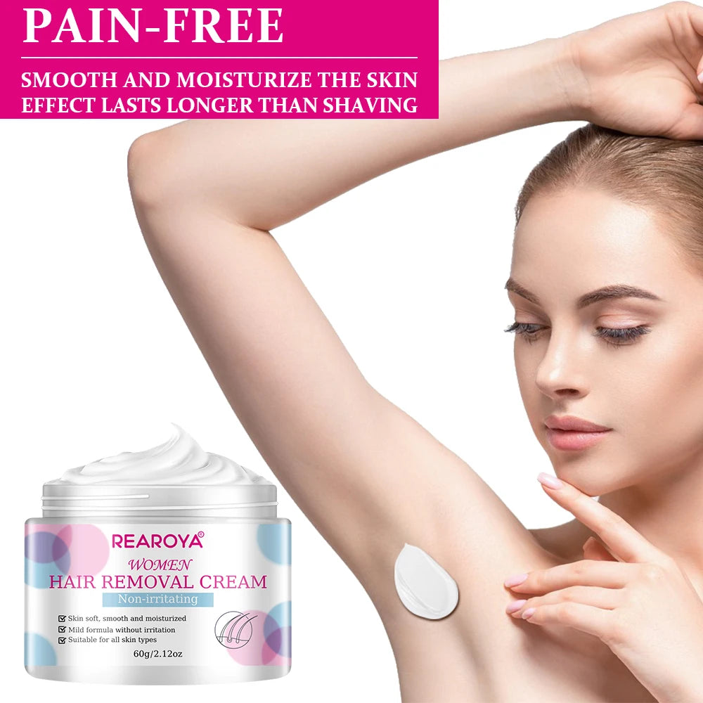 Painless Hair Inhibitor Cream: Permanent Body Care Solution