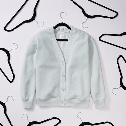 Non-Slip Velvet Hangers - 100 Black Slim Suit Clothes