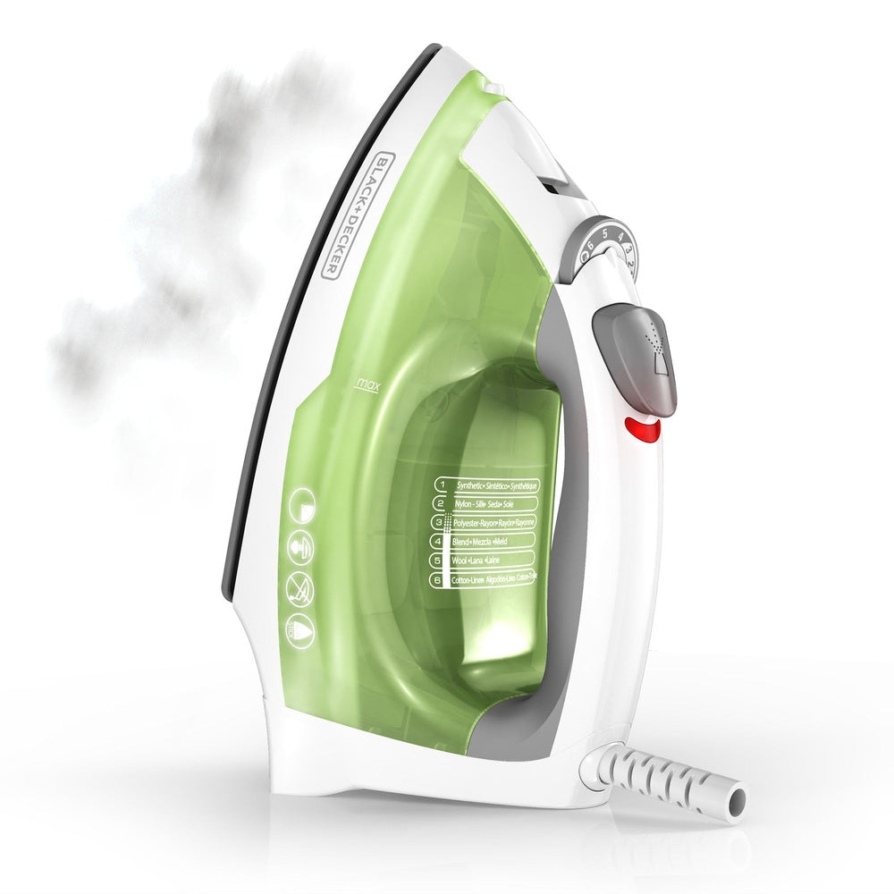 1200W Compact Steam Iron with SmartSteam Technology - Perfect for Travel