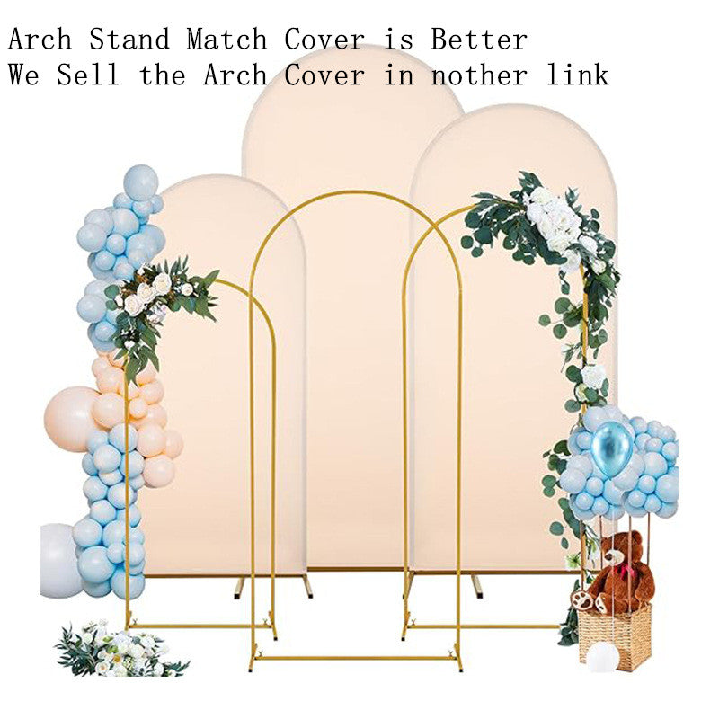 Gold Arch Stand for Weddings - Versatile Party Decor Frame