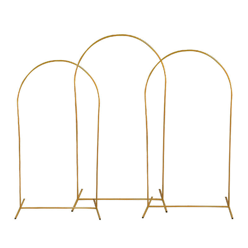 Gold Arch Stand for Weddings - Versatile Party Decor Frame