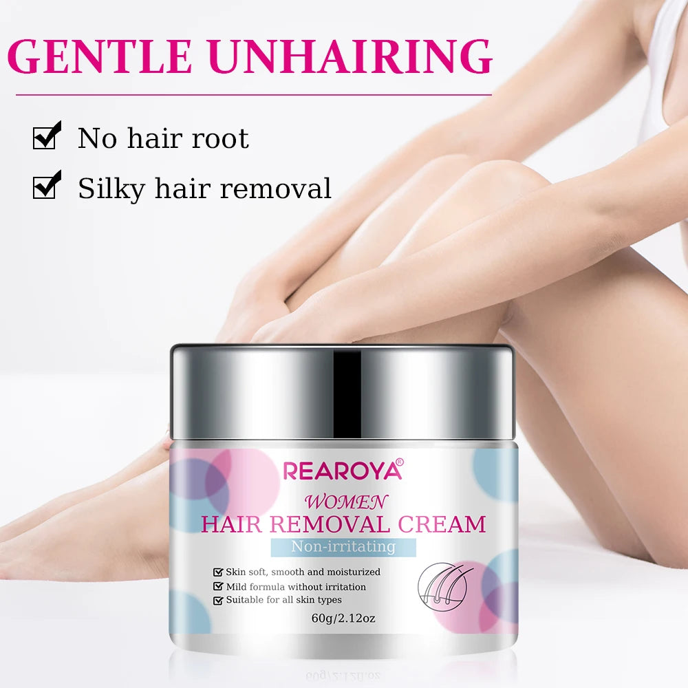 Painless Hair Inhibitor Cream: Permanent Body Care Solution