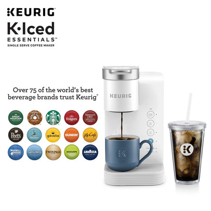 Hot & Cold Coffee Machine: 36oz Iced Coffee Brewer