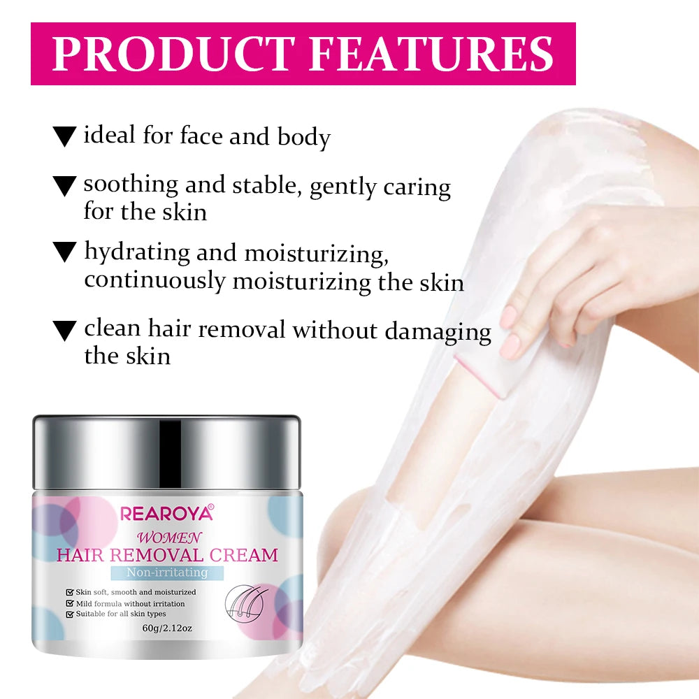 Painless Hair Inhibitor Cream: Permanent Body Care Solution